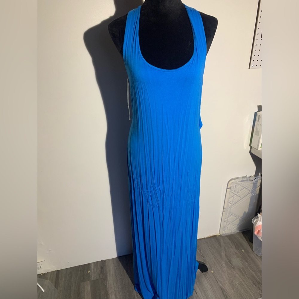 Blue  Sundress Maxi